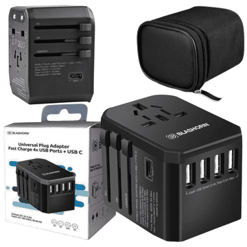 shumee BLASHORN potovalni adapter razdelilnik hub 5x USB