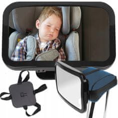 shumee AVTO OGLEDALO ZA OPAZOVANJE OTROKA VELIKO NASTAVLJIVO DOBRA VIDLJIVOST