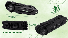 shumee ZLOŽLJIVA KLJUČAVNICA OKLEPNA SEGMENTIRANA KOLESARSKA KLJUČAVNICA