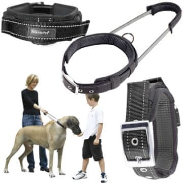 shumee Ovratnica za šolanje psov z ročajem in kratkim povodcem