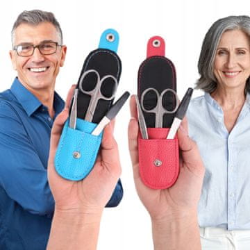 shumee 2xPotovalni set za manikuro in pedikuro zanjo in zanj