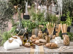 shumee Okrasne škatlice za torte, bele, 16x8,5x9,5 cm. (1 paket / 10 kosov)