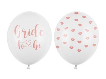PartyDeco Baloni 30 cm, Nevesta, mešani (1 paket / 50 kosov)