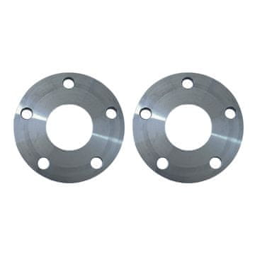 shumee Distančniki za kolesa 2 kosa 5x120 CB debeline 57,1 mm 5 mm aluminijasti adapter za distančnike za kolesa