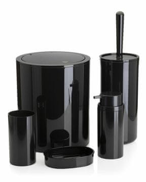 shumee 5-delni kopalniški set Carmen, črn