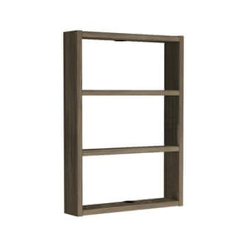 shumee Viseča kuhinjska polica iz dimljenega hrasta PERA