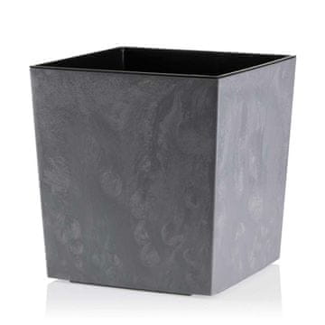 shumee Betonski cvetlični lonec Flore Grey h25x25 cm