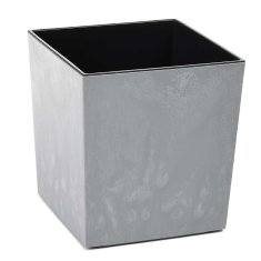shumee Betonski cvetlični lonec Flore Grey h25x25 cm
