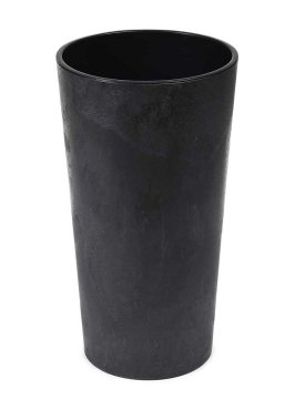 shumee Črni betonski cvetlični lonec Urbanika h46x25 cm