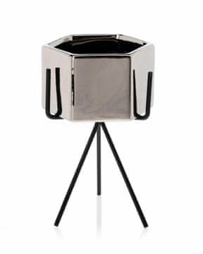 shumee Sashi srebrni cvetlični lonec 18,5 cm