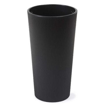 shumee Cvetlični lonec Urbanika ECO črn h57 cm