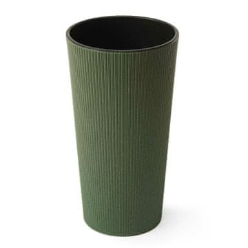 shumee Urbanika ECO lesen cvetlični lonec zelen h46 cm