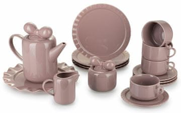 shumee 12-delni kavni set Sofia Pink