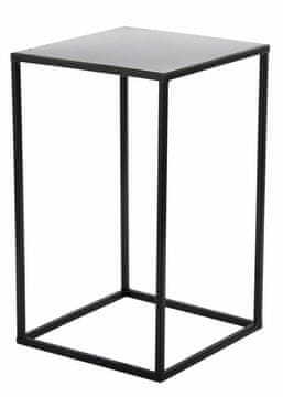 shumee Moderno stoječe stojalo za rože 40cm črno