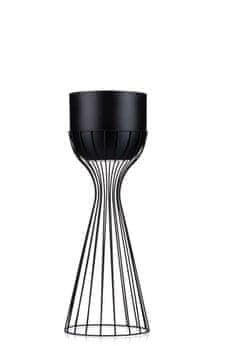 shumee Stoječe stojalo za rože s pokrovom 56 cm LOFT