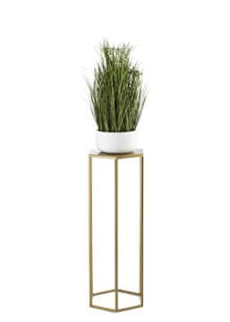 shumee Stoječe stojalo za rože 70 cm, zlato