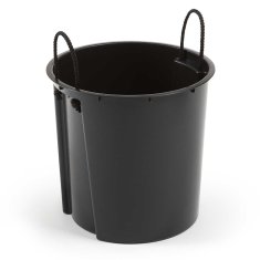 shumee Črni betonski cvetlični lonec Urbanika h57x30 cm