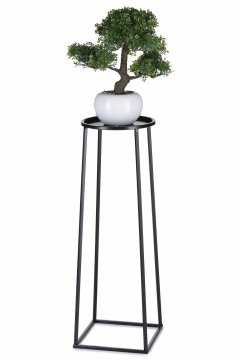 shumee Črno industrijsko stojalo za rože 70