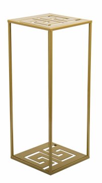 shumee Moderno stoječe stojalo za rože 60 cm zlato