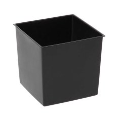 shumee Cvetlični lonec iz črnega betona Flore h25x25 cm