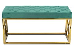 shumee Zlato zelena prešita klop Nelja