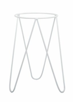 shumee Belo moderno stojalo za rože Loft 50 cm