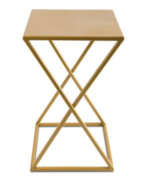 shumee Stoječe stojalo za rože 40 cm zlato moderno