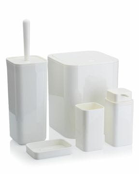 shumee Kopalniški set Sierra 5-delni, bele barve