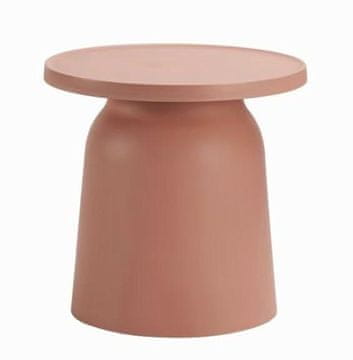 shumee Minimalistična miza OTTO1, pudrasto roza