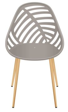 shumee Vrtni stol LEAF bež