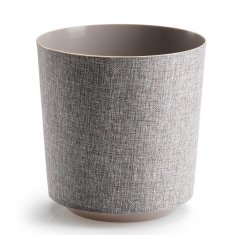 shumee Aloe Texelle taupe cvetlični lonec h20x19,5 cm
