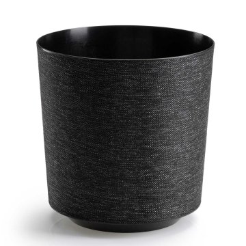 shumee Aloe Texelle črn cvetlični lonec h20x19,5 cm