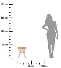 shumee Tabure CATTAIL, naravna pletenica