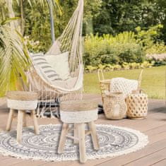 shumee Tabure CATTAIL, naravna pletenica