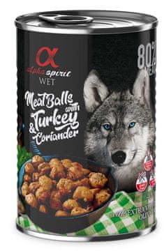 shumee Alpha Spirit - Mesne kroglice - Puran s koriandrom - 400 g