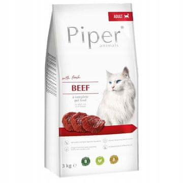 shumee DOLINA NOTECI PIPER - Govedina 3 kg - Hrana za mačke
