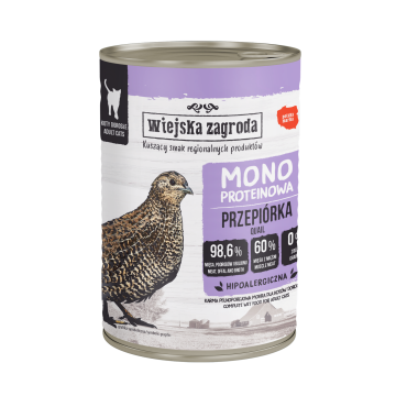 shumee COUNTRY FARM MONO CAT - Prepelica - 400 g