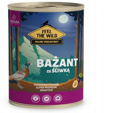 shumee TEMPTATION FEEL THE WILD - Fazan s slivo - 400 g