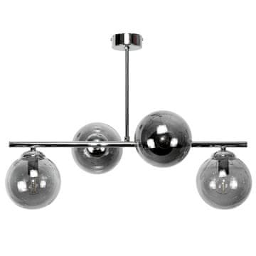 shumee STROPNA VISEČA SVETILKA LESTENCI STEKLENI SENČNIKI KROGLE E14 LED TITAN GRANDE 14-941