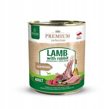 shumee POKUSA - Jagnjetina z zajcem - 800 g - Hrana za pse