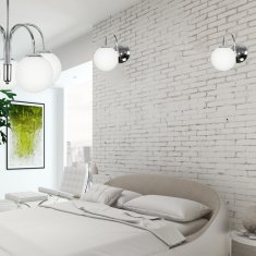shumee STENSKA SVETILKA CHOM GLASS BELA E14 LED DEDE 13-743