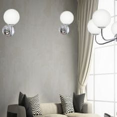 shumee STENSKA SVETILKA CHOM GLASS BELA E14 LED PATRIK 13-593