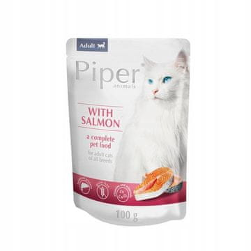 shumee DOLINA NOTECI PIPER - Losos 100 g - Hrana za mačke