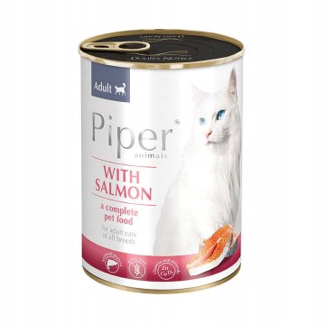 shumee DOLINA NOTECI PIPER - Losos 400 g - Mokra hrana za mačke