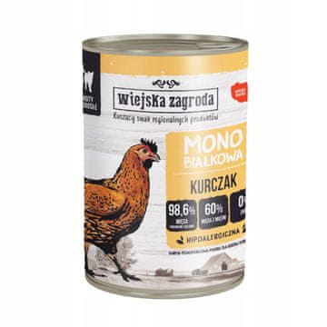 shumee COUNTRY FARM MONO CAT - Piščanec - 400 g