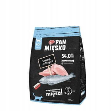 shumee Mr. Meat Cat - Piščanec in postrv - 400 g - Suho