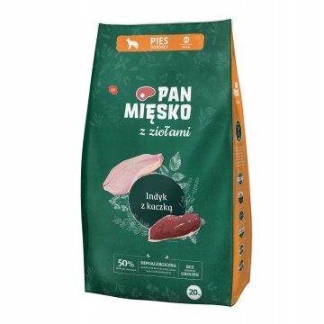 shumee Mr. Meat - Puran z raco in zelišči - 20 kg - Suha hrana za pse