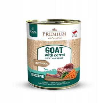 shumee TEMPTATION - Kozje meso s korenjem - 800 g - Mokra hrana za pse