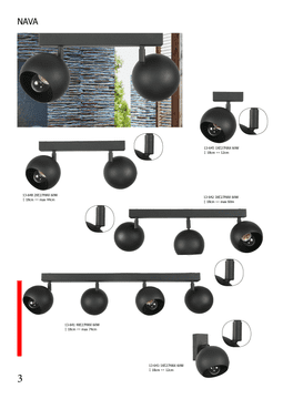 shumee Industrijska stropna svetilka v loftu, črna NAVA 13-642