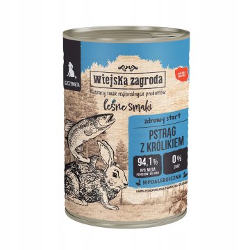 shumee Wiejska Zagroda - Gozdni okusi - Postrv z zajcem - 400g